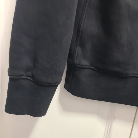 Nike Men's Hoodie in‎ Black FLAW HOLE IN FRONT SZ M - Picture 8 of 9